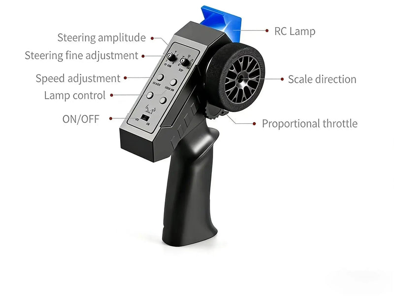 MN128 4WD RC Rock Crawler for Off-Road Adventures ZD-pro RC