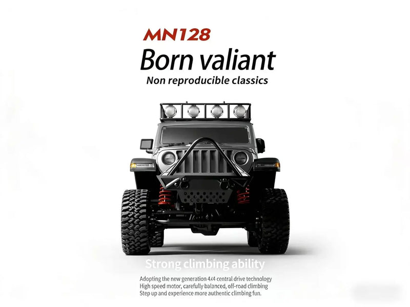 MN128 4WD RC Rock Crawler for Off-Road Adventures ZD-pro RC