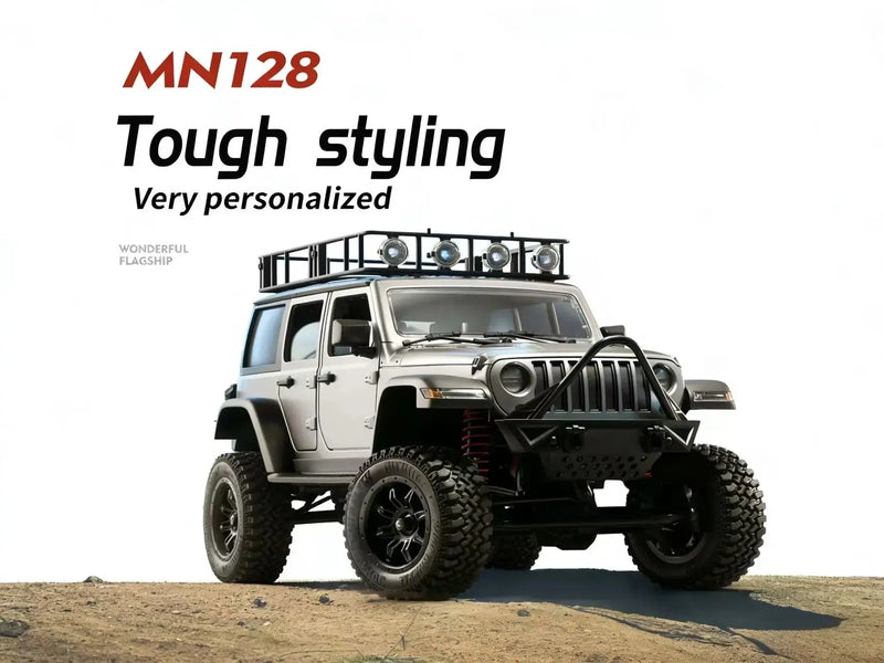 MN128 4WD RC Rock Crawler for Off-Road Adventures ZD-pro RC