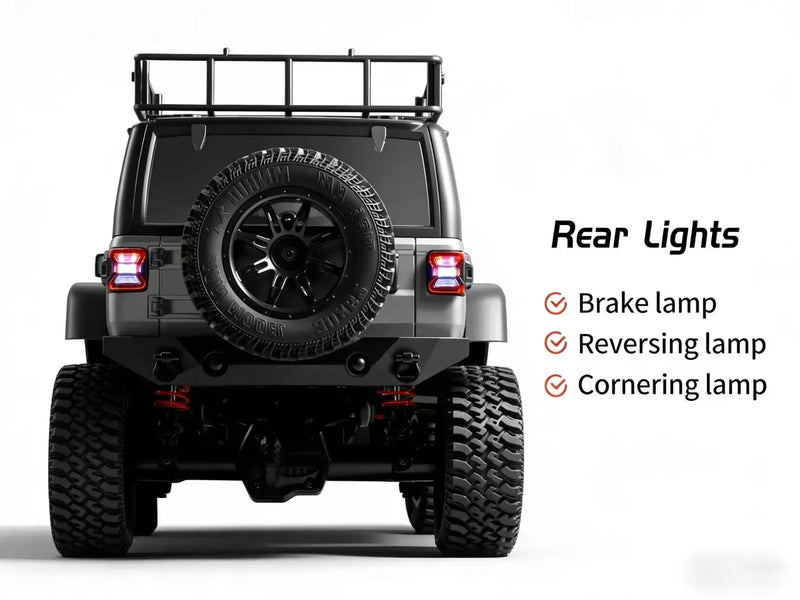 MN128 4WD RC Rock Crawler for Off-Road Adventures ZD-pro RC