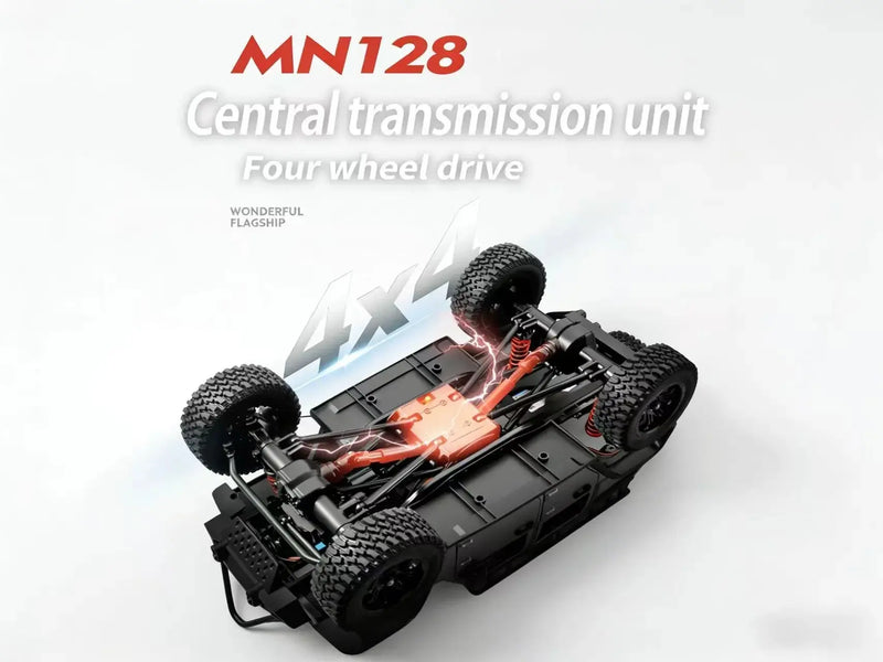 MN128 4WD RC Rock Crawler for Off-Road Adventures ZD-pro RC