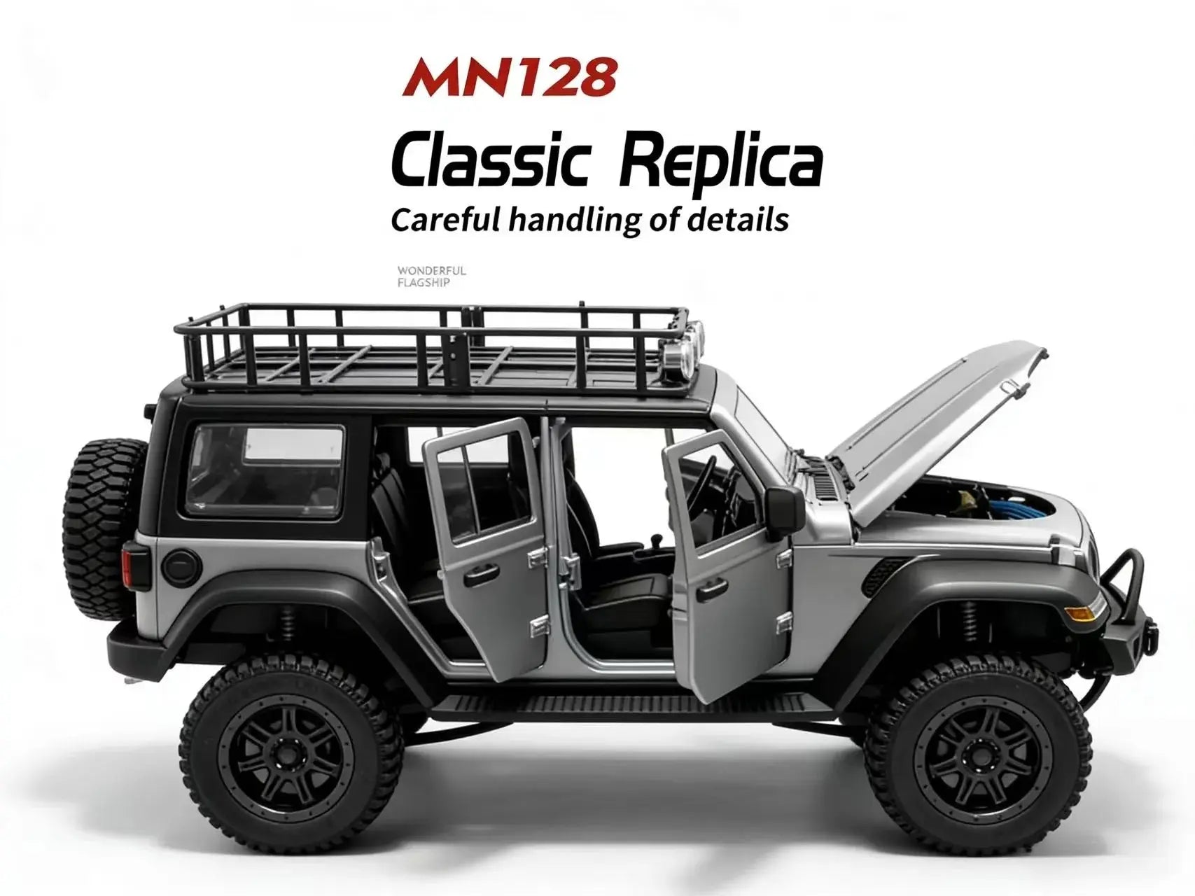 MN128 4WD RC Rock Crawler for Off-Road Adventures ZD-pro RC