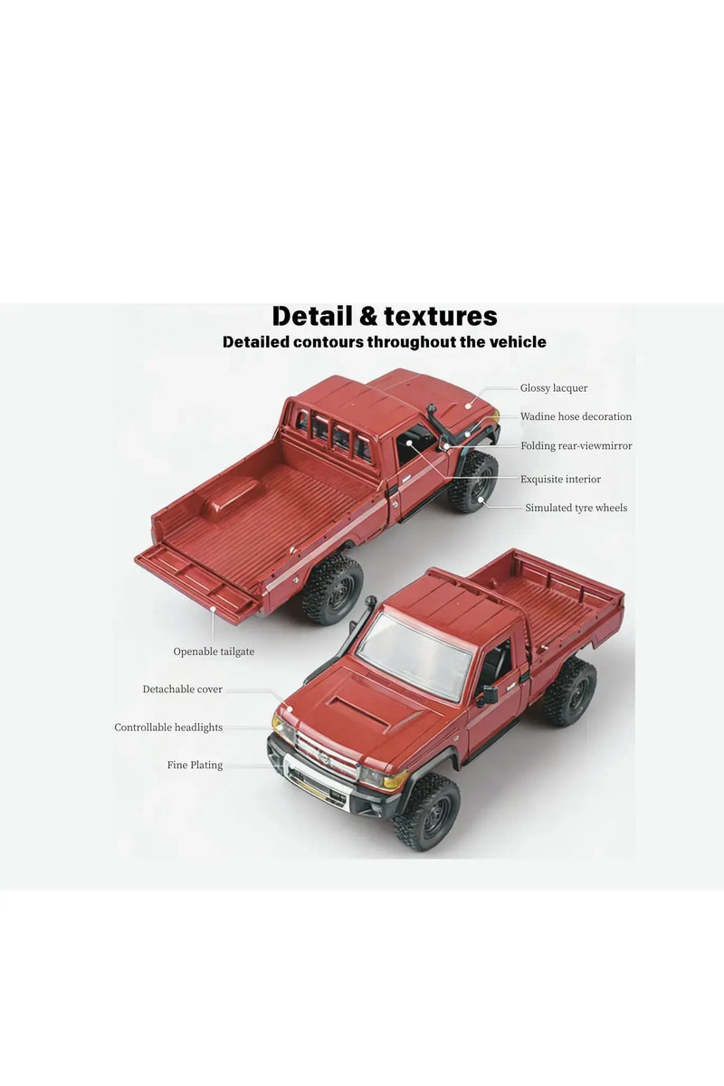 RC MN82 Rock Crawler RC Car - 4WD Off-Road Truck ZD-pro RC