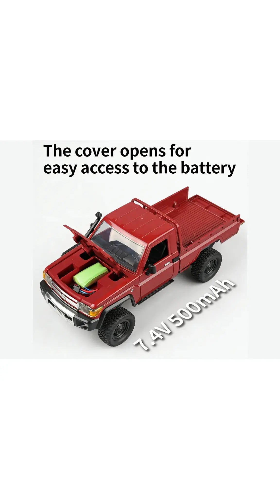 RC MN82 Rock Crawler RC Car - 4WD Off-Road Truck ZD-pro RC