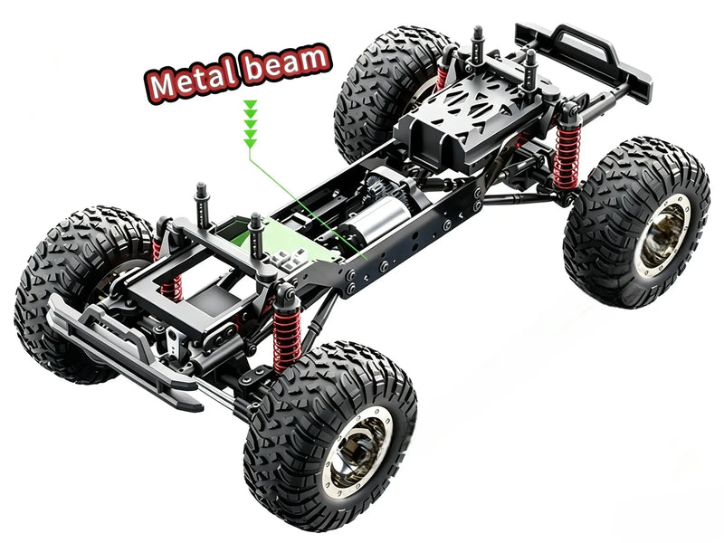 1:12 4WD Rock Crawler RC Car Off‑Road Climbing Truck ZD-pro RC