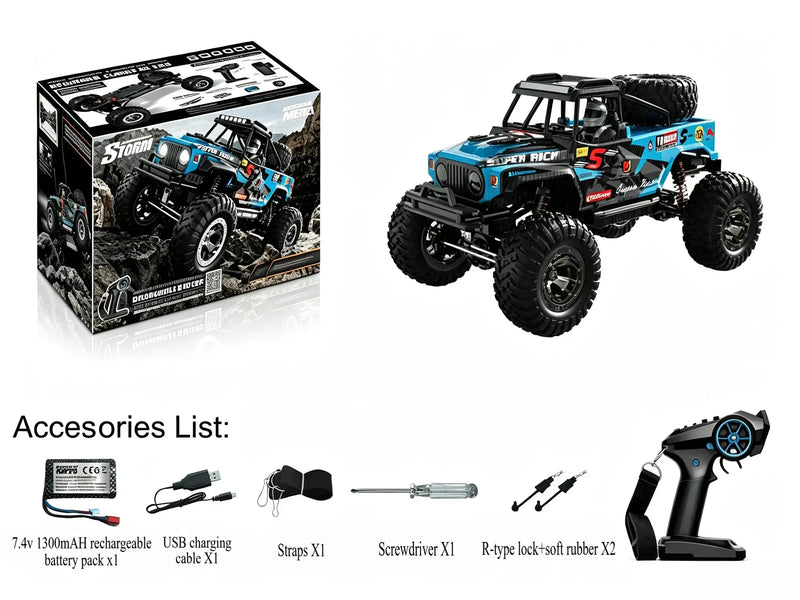 1:12 4WD Rock Crawler RC Car Off‑Road Climbing Truck ZD-pro RC